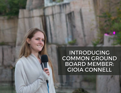 Welcoming Gioia Connell to Common Ground